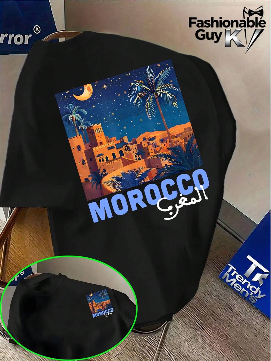 Men T-Shirts - Black - View 1