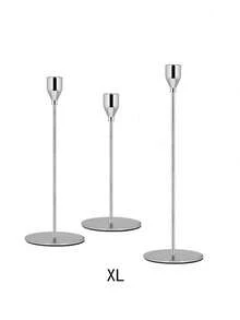1pc Tall Metal Iron Single Head Candle Holder Ornament, Home Candle Holder Wedding, Small Candle Holder Dining Table Romantic Candlelight Dinner Decoration, Valentine's Day, Wedding Anniversary, Romantic Atmosphere - Multicolor - View 28