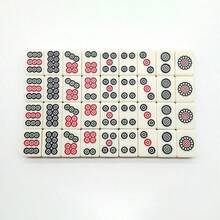 Set Mahjong Mini untuk Perjalanan, Dewasa, Permainan Mahjong Portabel Kompak 144 Ubin dengan Tas Jinjing, Ubin Mahjong Cina Ukuran Kecil untuk Liburan, Permainan Papan Perjalanan untuk Keluarga dan Teman - View 10