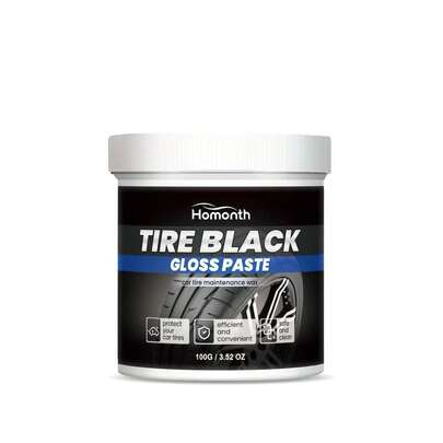 Homonth Tire Maintenance Cream, Tire Cleaner, Wheel Hub Decontamination, Long-Lasting Rust Remover