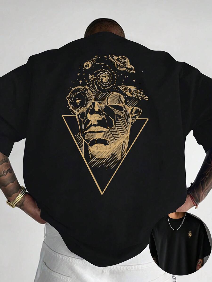 Camisetas de hombre - Negro - Ver 1