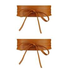 Women Summer Dress Belt - Wide Waist Tie With Bow Halloween Summer, School Fall, Autumn, Halloween - Multicolor - View 31