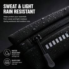 Unisex Slim Running Waist Belt, No-Bounce Phone Holder Waist Bag, Suitable For IPhone Pro Max And All Smartphones, Lightweight Sweat-Proof Running Gear, With Reflective Stripes, Suitable For Jogging, Workout, Walking. - Multicolor - View 6
