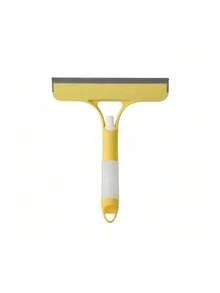1/2-Piece 3-In-1 Window Cleaner With Integrated Sprayer, Silicone Squeegee And Absorbent Sponge, Cleans Windows, Mirrors And Shower Screens Without Water Marks, Available In White, Blue And Yellow, Multifunctional Household Cleaning Tool - Yellow - View 12
