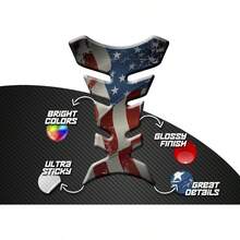 AMERICAN - Motorcycle Protector Pad - Sticker Protector Compatible - A - View 2