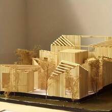 40pcs/30cm Square Bamboo Strips, Natural And Carbonized Wood Color, 30cm Long 5mm Thick Unprocessed Bamboo Wood Handmade Strips, Smooth DIY Model Making Material, Miniature Dollhouse Scene Construction, Architectural Model Building - 30cm Long - View 5