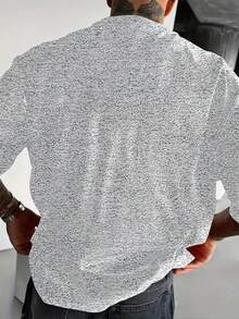 A  Men'S Short-Sleeve Graphic T-Shirt, Perfect For Dates, Outdoor Activities, And Casual Wear. It'S Comfortable, Moisture-Wicking, And A Classic - White - View 11