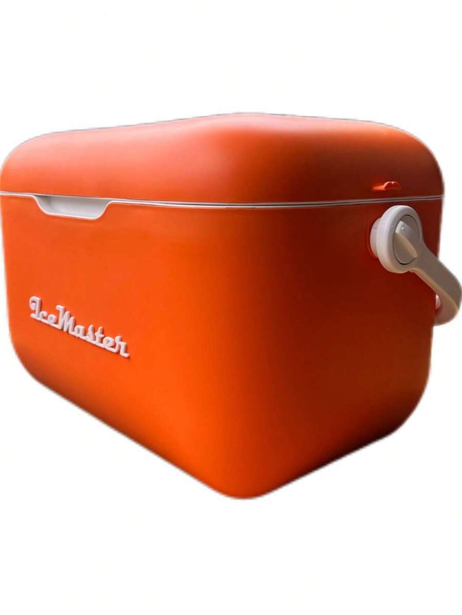 12QT Portable Outdoor Cooler Box, Designed For Camping, Fishing And Other Outdoor Activities, Featuring Unique Macaron Color Scheme, Equipped With Adjustable Fabric Shoulder Strap And Handle For Easy Carrying, Dual Cold And Hot Function, Can Keep Cold And Warm Without Power Supply, Suitable As Gift For Mother's Day, Couple Gift, Perfect For World Cup Watching