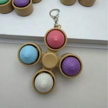Set Of 5/4/3/2 Cute Steamed Bun Keychains – Unisex, Suitable For Party Favors, Classroom Rewards, And As Decorations; Great For Birthdays, Mother's Day, Treasure Chest Prizes, Back-To-School Gifts, And Party Surprises (Colors Shipped At Random). - View 3
