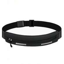 Unisex Slim Running Waist Belt, No-Bounce Phone Holder Waist Bag, Suitable For IPhone Pro Max And All Smartphones, Lightweight Sweat-Proof Running Gear, With Reflective Stripes, Suitable For Jogging, Workout, Walking. - Multicolor - View 12