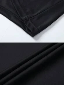 3 buah Kaos Olahraga Pria Musim Panas Cepat Kering - Lengan Pendek Kerah Bulat Aneka Warna, Atasan Serbaguna yang Bernapas, Cocok untuk Kebugaran dan Lari - MultiWarna - View 5
