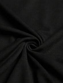 Camiseta corta de verano para hombre con cuello redondo y diseño casual con la frase 'No lo entenderías, una cosa de Elizabeth' - Negro - Ver 5