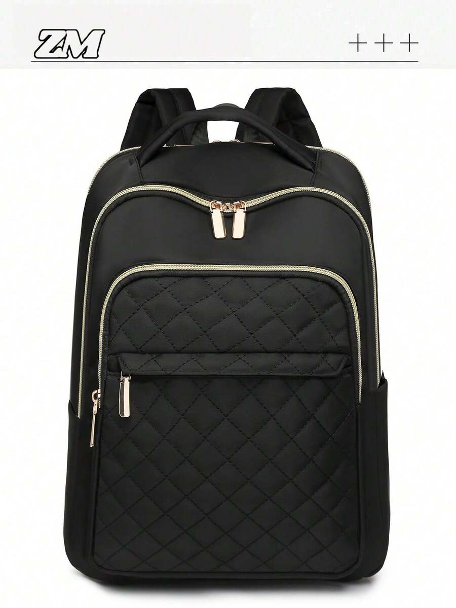Women Fashion Backpacks - 黑色 - 查看 1