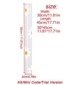 1/3 小捲寬 30cm/11.81in 長 100cm/39.37in，雛菊圖案櫥櫃墊，不黏附且防滑 EVA 內襯，適用於抽屜、冰箱、櫥櫃和餐墊。（非通用尺寸，購買前請確認是否適用） - 彩色 - 查看 10