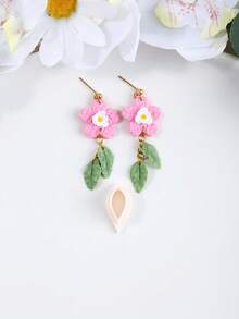 Leaf Shape Tiny Petal Clay Cutting Molds, Multipurpose Craft Supplies For Handmade Bohemian Earrings, Multi-Piece Polymer Clay Ornament DIY Kit - Leaf - View 13