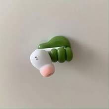 5pcs Thumb-Shaped Self-Adhesive Cable Clips, No-Drill Cable Organizer, Multi-Purpose Charging Cable/Network Cable/Power Cord Cable Management, Suitable For Desk, Kitchen, Bedroom Cable Storage And Organization, Random Color - Color and Style Are Random. - View 7