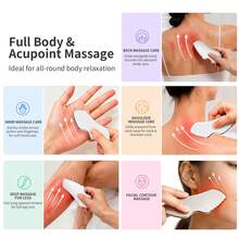 Alat Pijat Gua Sha Stainless Steel - Pisau Gua Sha Pengikis Otot - Mobilisasi Jaringan Lunak, Alat Pijat Gua Sha untuk Punggung, Kaki, Lengan, dan Tubuh - Perak - View 4