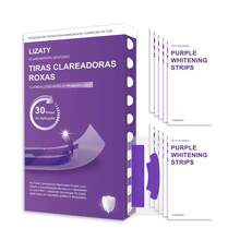LIZATY Tiras dentales Tecnología de corrección de color |   Resalta el brillo natural de tu sonrisa - 14 piezas - Ver 6