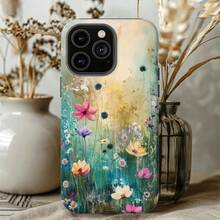 Funda para Teléfono Wildflower: Arte Floral Botánico, Brillante o Mate para iPhone, HONOR, , OPPO - Multicolor - Ver 6