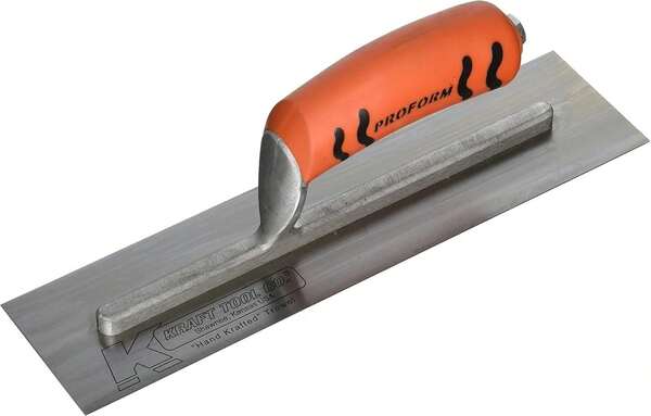 Kraft Tool CF211PF Cement Trowel With ProForm Handle, 12 X 3-Inch