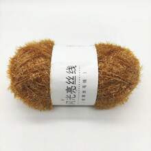 50g Glass Fiber Yarn DIY Shiny Metallic Gold Yarn For Knitting Dishcloths, Handmade Bags, Dolls And Decoration - 50g Glass Fiber - View 21