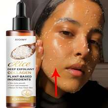 Xioimy Rice Facial Exfoliating Gel 100ml, Deep Cleansing Skin Impurities, Makes Skin More Perfect, Gentle And Non-Irritating, Strong Moisturizing, Makes Skin More Radiant, Suitable For Face, Neck, Arms And Body - Quantity - View 1