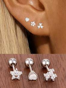 12 Silver - 3 PCS