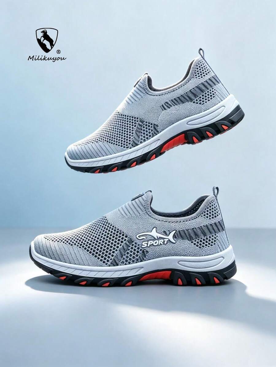 Zapatos deportivos para exteriores para hombres y mujeres, zapatos casuales cómodos y antideslizantes para hombres, zapatos ligeros y transpirables para hombres, zapatos de pareja para hombres y mujeres, zapatos de senderismo originales de marca, zapatos de correr árabes (patrón asimétrico)