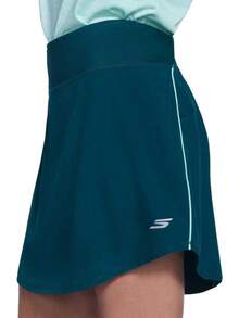 Go Walk Go Flex Falda de Talle Alto con Bolsillos Skort (Falda con pantalón Corto) para Mujer - Flor de orquídea (Orchid bloom) - Ver 4