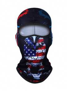 Fabulous Be Xtreme Soccer National Flag Digital Print Balaclava, Elastic Breathable Full Face Mask, Fan Spectator Cycling Windproof Sun Protection Neck Warmer Headwear - Multicolor - View 9