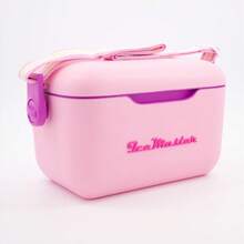 12QT Portable Outdoor Cooler Box, Designed For Camping, Fishing And Other Outdoor Activities, Featuring Unique Macaron Color Scheme, Equipped With Adjustable Fabric Shoulder Strap And Handle For Easy Carrying, Dual Cold And Hot Function, Can Keep Cold And Warm Without Power Supply, Suitable As Gift For Mother's Day, Couple Gift, Perfect For World Cup Watching - B - View 6