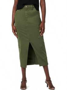 Hudson Falda Midi reconstruida Falda para Mujer - mezclilla, Denim Rinse - Ver 17