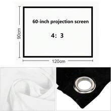 Mini Proyector Inteligente Portátil con Función de Zoom, Alimentado por USB, Compatible con Teléfonos Inteligentes y Tabletas, 360 Lúmenes de Brillo, Soporta 2.4G e Inalámbrico 5.0, Sonido Estéreo de Alta Fidelidad Integrado, Reproduce Video 1080p, Adecuado para Reuniones de Oficina, Sala de Estar, Dormitorio, Actividades al Aire Libre de Camping, Festivales de Música, Fiestas, Ver Juegos y Eventos Deportivos, El Proyector y la Pantalla de Proyección Deben Pedirse por Separado - Fangyuan - Ver 11