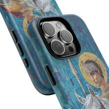 Gran Mártir San Jorge, Matador de Dragones, Funda para   Galaxy, Ícono de Mosaico Bizantino, Cristiano Ortodoxo,  HONOR  OPPO - Multicolor - Ver 7