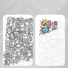 25/100 lembar Sketsa Gambar Penghilang Stres, Kertas Mewarnai Sederhana, Cocok untuk Orang Dewasa untuk Menghilangkan Kebosanan di Tempat Kerja, Cocok untuk Latihan Melukis Pemula, Melatih Fokus dan Keterampilan Observasi, Hadiah Kreatif, Pilihan Terbaik untuk Merelaksasi Pikiran dan Tubuh di Waktu Luang, Pola Acak - Buku gambar tali pancing - View 2