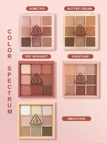 3CE 多色眼影盘 #SMOOTHER - 8克，基础化妆品 - #SMOOTHER - 查看 8