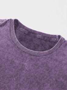 Men T-Shirts - Purple - View 4