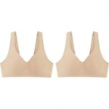Hanes - Nude/Nude, paquete de 2 - Ver 11