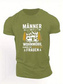Cool Short-Sleeved Men'S T-Shirt For Summer - 白色 - 查看 6