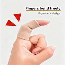 10PCS Multi-Color Stretchable Finger Support Sleeves, Suitable For Sports Basketball, Volleyball, Badminton, Tennis, Daily Protection For Finger Recovery, Flexible Finger Protection Function - Multicolor - View 5