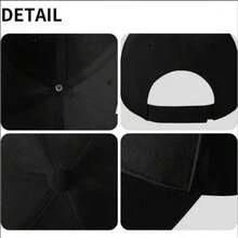 Unisex Fishing Sandwich Baseball Cap - Suns Bumper Stylish Polyester Duckbill Hat, Adjustable Trucker Hat Outdoor Sports/Parties/Hiking/Beach Vacation - Black - View 7