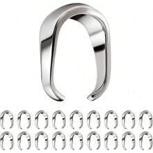 88pcs Stainless Steel Bail Pendant Clip DIY Pendant Bracelet Necklace Earring Link Clasp - DIY - View 10