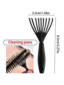 1-Piece Foldable Comb, Portable Multi-Functional Comb With Built-In Mirror, Openwork Comb, 2-In-1 Folding Mirror Comb/Room Decor/Wedding/Bedroom Decor/Teacher Gifts/Holiday Essential/Bathroom Accessories/Home/Travel Essentials/Christmas - A - View 9