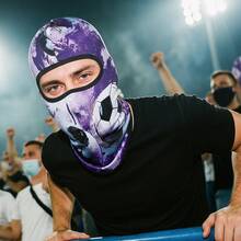 Fabulous Be Xtreme Soccer National Flag Digital Print Balaclava, Elastic Breathable Full Face Mask, Fan Spectator Cycling Windproof Sun Protection Neck Warmer Headwear - Multicolor - View 7