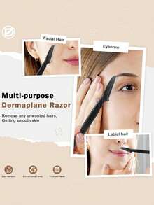 4pcs Decorative Eye Tool Set, Multi-Functional Eye Beauty Tools, 1pc , 1pc Eyebrow Scissors With Comb, 1pc Double-Sided Eyebrow Brush, 1pc Eyelash Comb, Makeup Artist Beauty Tool Set - Black - View 8