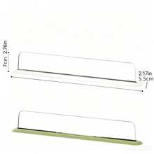 1pc Suction Cup Sink Splash Guard, Raised Splash Guard, Suitable For Kitchen Dishwashing, Home Kitchen Accessory - Multicolor - View 2
