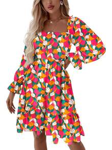LYANER Vestido - Jengibre sólido - Ver 14