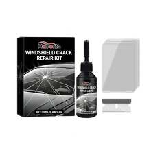 Homonth Car Windshield Cracked Repair Drops Diy Auto Window Glass Windscreen Chips Scratch Crack Nano Restoration Protective Agent Kit Prevent Damage Expanded Improve Visibility Glass Cleaner Care Tools - A - View 10
