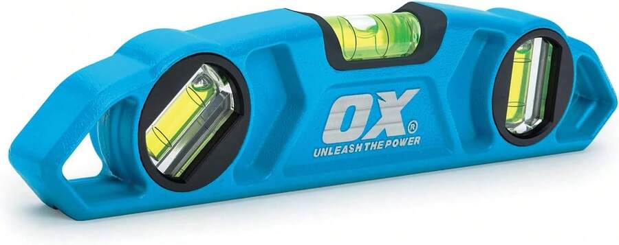 OX Pro Magnetic Torpedo Level - 9 Inch Die Cast Aluminum 3-Vial - ColorA - View 1