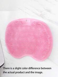 Multifunctional Foot And Back Bath Brush With Suction Cup For Stable Placement, Provides Gentle Full Body Exfoliation, Back Scrubbing, Foot Cleaning And Foot Massage Pad - Multicolor - View 7